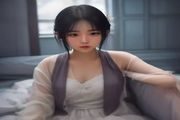 女性用户在昏暗环境中谨慎查看手机隐私设置，画面呈现安全与专注感